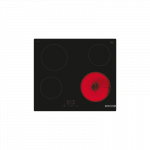 Bosch | Hob | PKE611BA2E Series 4 | Vitroceramic | Number of burners/cooking zones 4 | Touch | Black