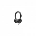 Dell | Pro Wired On-Ear Headset | WH5024 | Built-in microphone | USB Type-A | Black | ANC