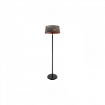 TunaBone Electric Standing Patio Heater, Double clear halogen heating lamps | TB1821SH-01 | Patio heater | 2100 W | Black