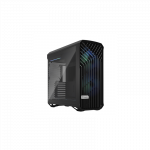 Fractal Design | Torrent Compact RGB TG Light Tint | Side window | Black | ATX