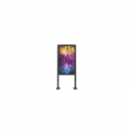 EDBAK | Floor stand | POK101 | 55 " | Maximum weight (capacity) 80 kg | Black
