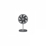 Duux Fan | Rize Flex | Stand Fan | Grey | Diameter 21 cm | Number of speeds 4 | Oscillation | 10 W