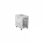 Lanberg | Rack cabinet 19" free-standing 15U/600x800 (flat pack) with glass door, LCD | FF01-6815-12SL | Grey