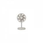 Duux Fan | Rize Flex | Stand Fan | Greige | Diameter 21 cm | Number of speeds 4 | Oscillation | 10 W