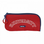 Mokyklinis dėklas Safta University Raudona Tamsiai mėlyna (23 x 11 x 1 cm)