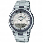 Laikrodis vyrams Casio ILLUMINATOR TELEMEMO 30 Sidabras (&Oslash; 40 mm)