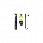 Philips Face and Body Shaver | QP6542/15 OneBlade Pro 360 | Operating time (max) 90 min | Wet & Dry | Lithium Ion | Black