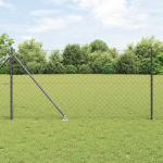 Tvorelės stulpas Pilka 25 x 1 m (60 x 60 mm tinklas) Plienas