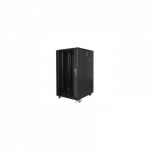 Lanberg | Rack cabinet 19" free-standing 22U/600x800 (flat pack) | FF01-6822-12B | Black
