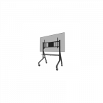 Neomounts Floor stand | FL50-575BL1 TV trolley | Adjustable Height | 65-110 " | Maximum weight (capacity) 125 kg | Black