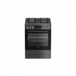 BEKO Cooker | FBM62330GADSN | Hob type Gas | Oven type Electric | Grey | Width 60 cm | Grilling | LED | Depth 60 cm | 72 L