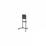 Neomounts Floor stand | NS-M1250BLACK TV trolley | Rotate, Tilt | 37-70 " | Maximum weight (capacity) 70 kg | Black
