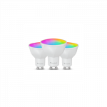 Nanoleaf Essentials Matter Wi-Fi GU10 Smart Bulb RGBCW 3pcs pack|Nanoleaf Essentials Matter Wi-Fi Smart Bulb, 3pcs|GU10|RGBCW