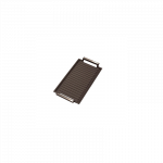 CATA | BBQ grill for induction, 22.8 x 43.2 x 3.8 cm | Black