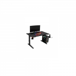 Genesis Gaming Desk | Holm 120 Modular | Black