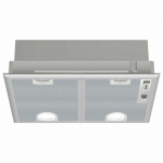 Įprastas gaubtas BOSCH DHL555BL 53 590 m&sup3;/h 206W C Sidabras