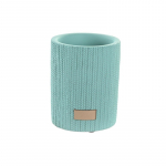 Stiklas DKD Home Decor Cementas Žalia 8 x 8 x 10 cm