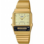 Abiejų lyčių laikrodis Casio EDGY COLLECTION RETRO DIAL - GOLD (&Oslash; 40 mm)