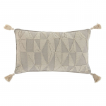 Pagalvėlė Home ESPRIT Rusvai gelsva Natūralus Boho 50 x 8 x 30 cm
