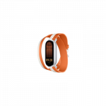 Xiaomi Dual-tone Leather Strap | 140&ndash;180mm | White and Orange | Calf Leather, PU (inside)