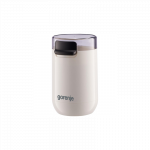 Gorenje | Coffee Grinder | SMK150SW | 150 W | Coffee beans capacity 45 g | Lid safety switch | White