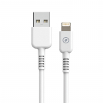 USB - Lightning kabelis Muvit for Change Balta