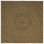 Kilimas Natūrali ir juoda 200 x 200 cm Džiutas