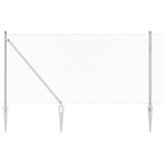 Tvorelės stulpas Sidabro 10 x 1 m (40 x 40 mm tinklelis)
