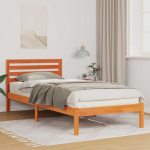 Lovos rėmas Va&scaron;ko ruda 90 x 210 cm Kietos pu&scaron;ies mediena
