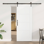 Slankios durys ORKDAL Balta 83 x 202 cm Pu&scaron;ies medienos masyvas