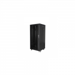 Lanberg | Rack cabinet 19" free-standing 27U/600x600 (flat pack) | FF01-6627-12B | Black