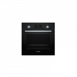 Bosch | Oven | HBF133BA0 | 66 L | Electric | EcoClean | Knobs | Height 59.5 cm | Width 59.4 cm | Black