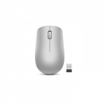 Lenovo | Wireless Mouse | 530 | Optical Mouse | 2.4 GHz Wireless via Nano USB | Platinum Grey | 1 year(s)