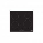 Bosch Hob | PIE611BB5E | Induction | Number of burners/cooking zones 4 | Touch | Timer | Black | Display