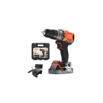 BLACK & DECKER | Cordless Drill Driver | BCD383D1XK-QW | 18 V | 2.0 Ah | Lithium