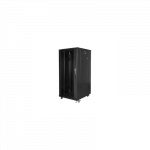 Lanberg | Rack cabinet 19" free-standing 27U/600x800 (flat pack) | FF01-6827-12B | Black