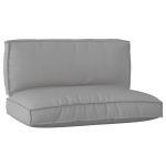 Pallet pagalvių rinkinys 2 pcs Pilka Oksfordo audinys