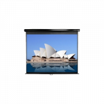Elite Screens | Manual Series | M113UWS1 | Diagonal 113 " | 1:1 | Viewable screen width (W) 203 cm | Black