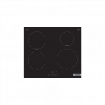 Bosch | Hob | PUE611BB5E | Induction | Number of burners/cooking zones 4 | Touch | Timer | Black