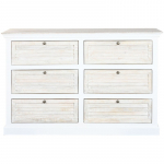 Komoda Home ESPRIT Balta Natūralus 150 x 40 x 100 cm