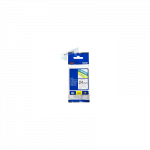 Brother | TZE-151 Laminated Tape | Black on Clear | TZe | 8 m | 2.4 cm