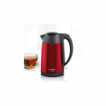 Bosch | Kettle | DesignLine TWK3P424 | Electric | 2400 W | 1.7 L | Stainless steel | 360&deg; rotational base | Red