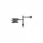 Digitus | Desk Mount | DA-90436 | Tilt, swivel, height adjustment, rotate | Maximum weight (capacity) 9 kg | Black