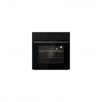 Gorenje Oven | BO6615E01B | 60 L | Electric | EnamelClean | Push pull buttons | Height 59.5 cm | Width 59.5 cm | Black