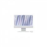 Apple iMac 24&rdquo; 4.5K Retina, Apple M4 8C CPU, 8C GPU/16GB/256GB SSD/Silver/RUS | Apple