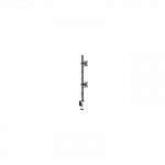 Digitus Desk Mount | DA-90438 | Adjustable Height, Rotate, Tilt, Swivel | 17-32 " | Maximum weight (capacity) 2x8 kg | Black