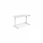 Electric Height Adjustable Desk | 72 - 121 cm | Maximum load weight 50 kg | Metal | White