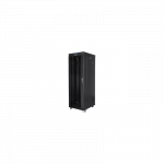 Lanberg | Rack cabinet 19" free-standing 37U/800x1000 (flat pack) with glass door, LCD | FF01-8037-12BL | Black