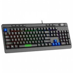 Žaidimų klaviatūra Sparco SPMEMKEYBESP Juoda Ispani&scaron;ka Qwerty