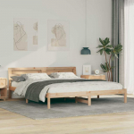 Lovos rėmas Ruda 200 x 200 cm Kietos pu&scaron;ies mediena